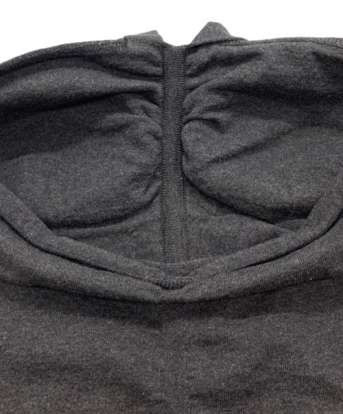 UNFIL（アンフィル）UNFIL (アンフィル) stretch organic cotton tube top/アンフィル/WVSP-UW121 グレー サイズ:Sの古着・服飾アイテム