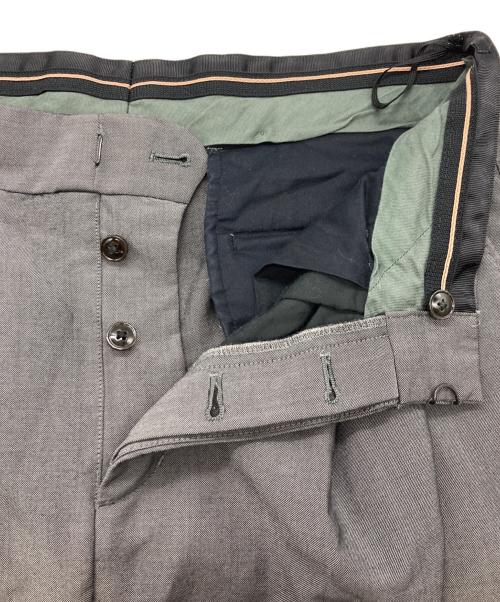 TOMORROW LAND（トゥモローランド）TOMORROW LAND (トゥモローランド) ウールモヘヤトロピカル 2プリーツワイドパンツ/トゥモローランド/63-04-12-04409/CANONICO グレー サイズ:Ｍの古着・服飾アイテム