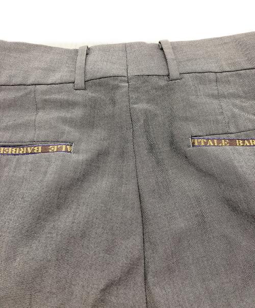 TOMORROW LAND（トゥモローランド）TOMORROW LAND (トゥモローランド) ウールモヘヤトロピカル 2プリーツワイドパンツ/トゥモローランド/63-04-12-04409/CANONICO グレー サイズ:Ｍの古着・服飾アイテム