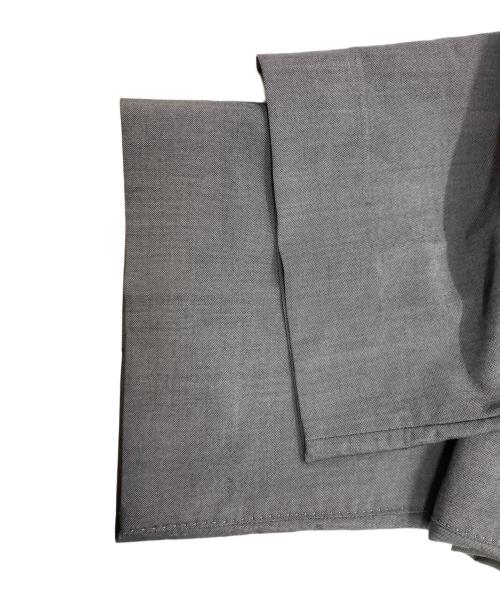 TOMORROW LAND（トゥモローランド）TOMORROW LAND (トゥモローランド) ウールモヘヤトロピカル 2プリーツワイドパンツ/トゥモローランド/63-04-12-04409/CANONICO グレー サイズ:Ｍの古着・服飾アイテム