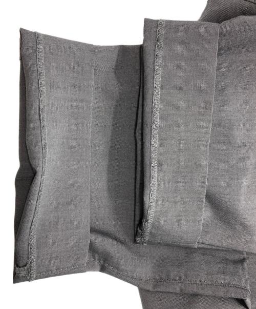 TOMORROW LAND（トゥモローランド）TOMORROW LAND (トゥモローランド) ウールモヘヤトロピカル 2プリーツワイドパンツ/トゥモローランド/63-04-12-04409/CANONICO グレー サイズ:Ｍの古着・服飾アイテム