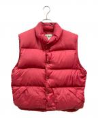 L.L.Beanエルエルビーン）の古着「ダウンベスト/エルエルビーン」｜レッド
