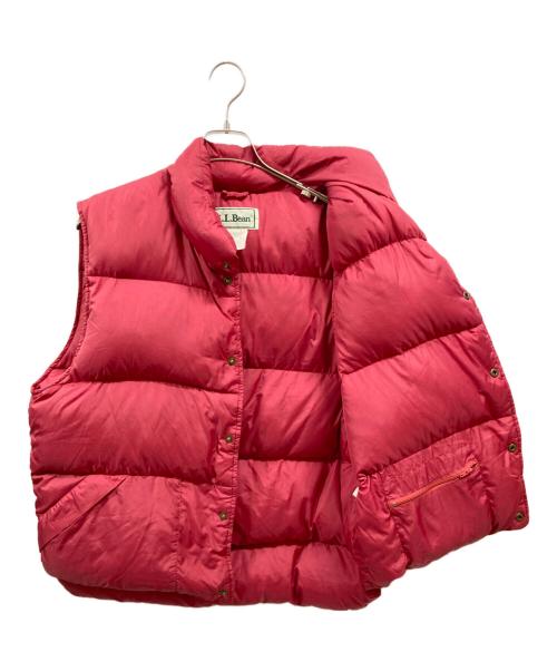 L.L.Bean（エルエルビーン）L.L.Bean (エルエルビーン) ダウンベスト/エルエルビーン レッド サイズ:表記なしの古着・服飾アイテム
