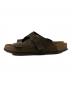 BIRKENSTOCK (ビルケンシュトック) チューリッヒレザーサンダル/ビルケンシュトック ブラウン サイズ:26.5cm：5000円