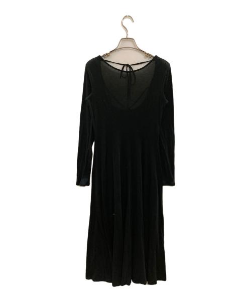 JOSE MOON（ジョゼムーン）JOSE MOON (ジョゼムーン) ブラウスワンピース/ジョゼムーン/1723232644-0 ブラック サイズ:Sの古着・服飾アイテム
