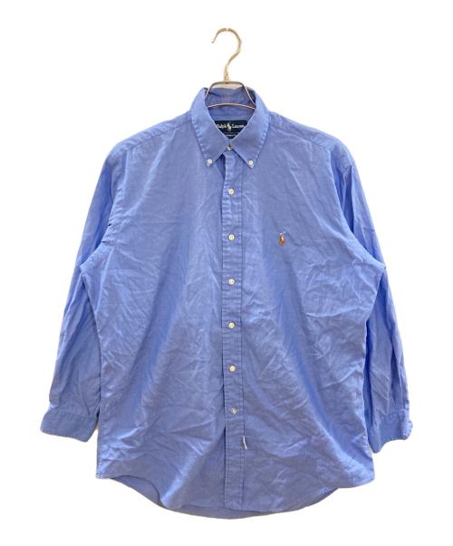 POLO RALPH LAUREN（ポロ・ラルフローレン）POLO RALPH LAUREN (ポロ・ラルフローレン) ボタンダウンシャツ/ポロ・ラルフローレン/YARMOUTH ブルー サイズ:15 1/2-32の古着・服飾アイテム