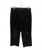 LACOSTEラコステ）の古着「コーデュロイパンツ/ラコステ/ファブリカ」｜ブラック