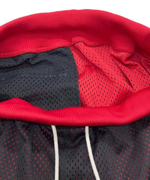 always out of stock（オールウェイズ アウト オブ ストック）always out of stock (オールウェイズ アウト オブ ストック) バスケットハーフパンツ/オールウェイズ アウト オブ ストック レッド×ブラック サイズ:Lの古着・服飾アイテム