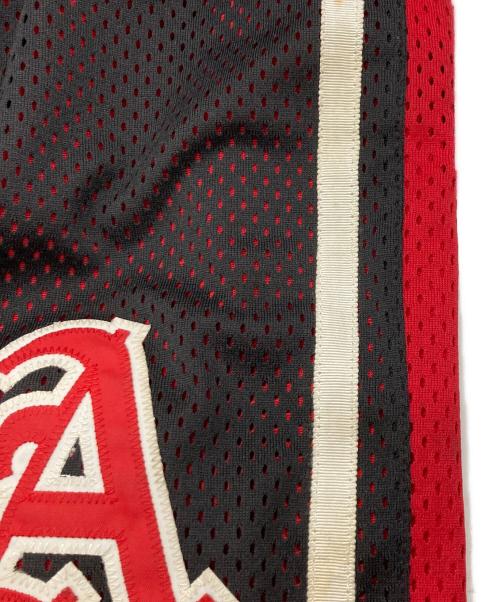 always out of stock（オールウェイズ アウト オブ ストック）always out of stock (オールウェイズ アウト オブ ストック) バスケットハーフパンツ/オールウェイズ アウト オブ ストック レッド×ブラック サイズ:Lの古着・服飾アイテム