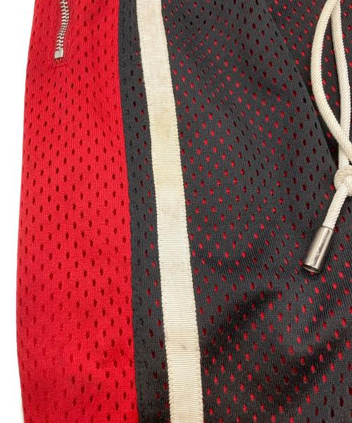 always out of stock（オールウェイズ アウト オブ ストック）always out of stock (オールウェイズ アウト オブ ストック) バスケットハーフパンツ/オールウェイズ アウト オブ ストック レッド×ブラック サイズ:Lの古着・服飾アイテム