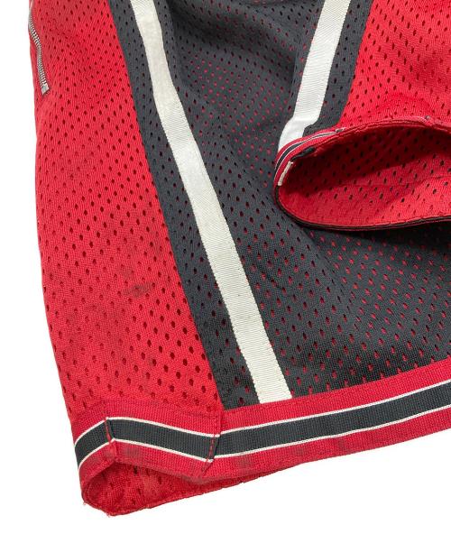 always out of stock（オールウェイズ アウト オブ ストック）always out of stock (オールウェイズ アウト オブ ストック) バスケットハーフパンツ/オールウェイズ アウト オブ ストック レッド×ブラック サイズ:Lの古着・服飾アイテム