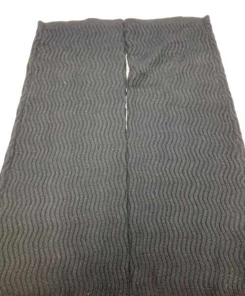 EMPORIO ARMANI（エンポリオ アルマーニ）EMPORIO ARMANI (エンポリオアルマーニ) ワッフルニット/エンポリオアルマーニ/M1M33M M133M ブラック サイズ:52の古着・服飾アイテム