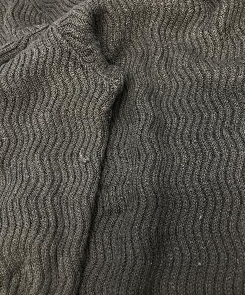 EMPORIO ARMANI（エンポリオ アルマーニ）EMPORIO ARMANI (エンポリオアルマーニ) ワッフルニット/エンポリオアルマーニ/M1M33M M133M ブラック サイズ:52の古着・服飾アイテム