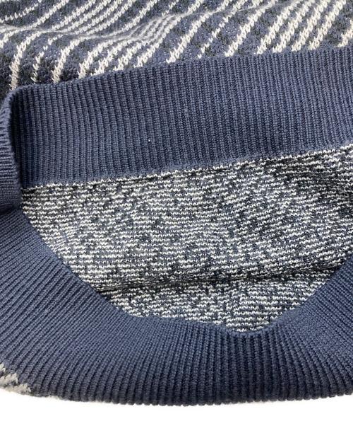 ARMANI COLLEZIONI（アルマーニ コレツィオーニ）ARMANI COLLEZIONI (アルマーニ コレツィオーニ) ニット/アルマーニ コレツィオーニ/G5 1099-52 ネイビー サイズ:50の古着・服飾アイテム