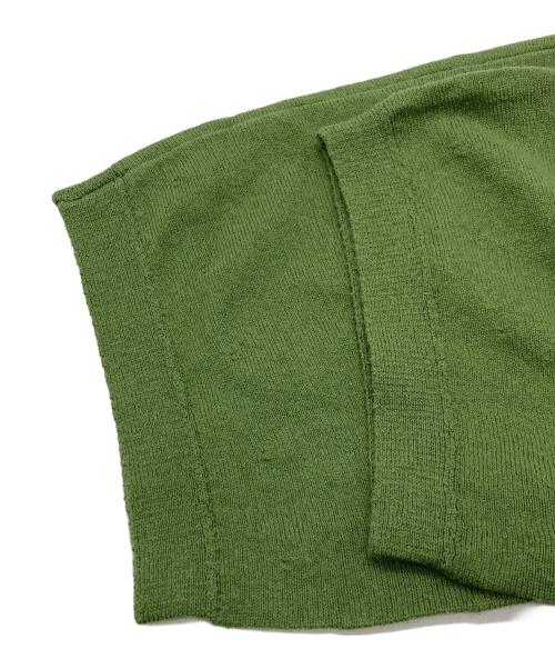 STONE ISLAND（ストーンアイランド）STONE ISLAND (ストーンアイランド) 半袖ニット/ストーンアイランド/7615556EA グリーン サイズ:Lの古着・服飾アイテム