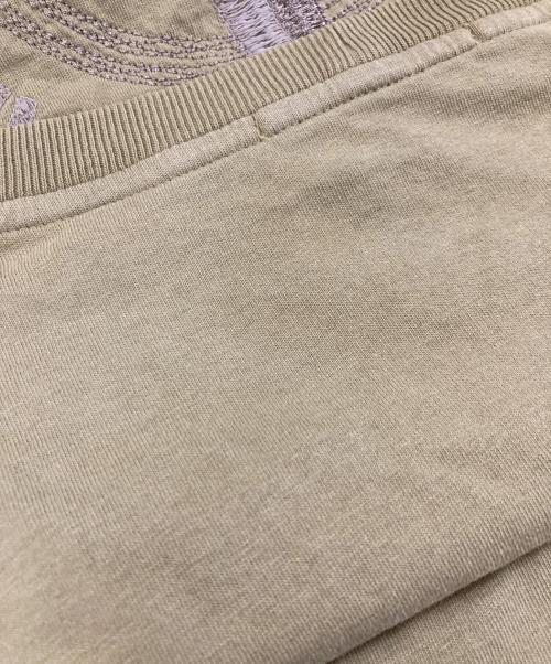 STONE ISLAND（ストーンアイランド）STONE ISLAND (ストーンアイランド) STITCHES THREE' EMBROIDERY Tシャツ/ストーンアイランド/781521580 ベージュ サイズ:XLの古着・服飾アイテム