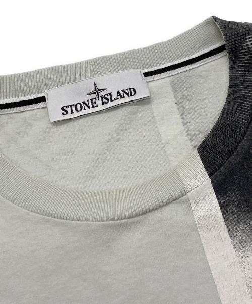 STONE ISLAND（ストーンアイランド）STONE ISLAND (ストーンアイランド) ロングスリーブTシャツ/ストーンアイランド/77152ML89 グレー サイズ:Mの古着・服飾アイテム