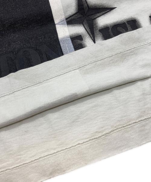 STONE ISLAND（ストーンアイランド）STONE ISLAND (ストーンアイランド) ロングスリーブTシャツ/ストーンアイランド/77152ML89 グレー サイズ:Mの古着・服飾アイテム