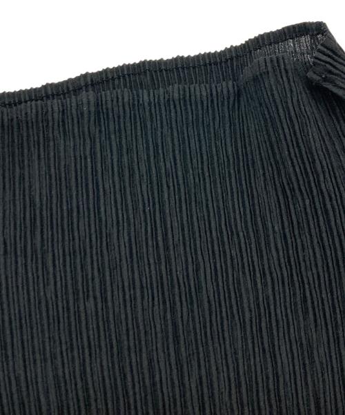 PLEATS PLEASE（プリーツプリーズ）PLEATS PLEASE (プリーツプリーズ) ノースリーブブラウス ブラック サイズ:Ｍの古着・服飾アイテム