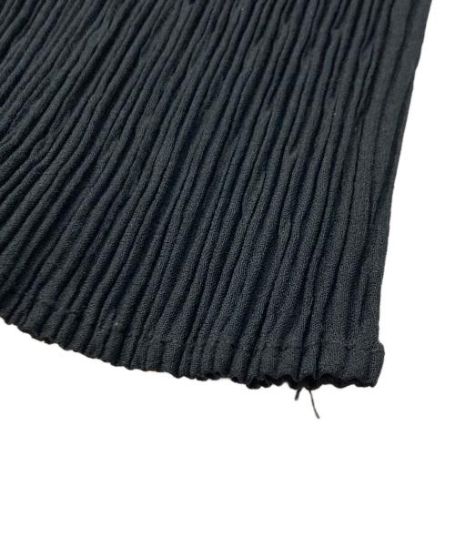 PLEATS PLEASE（プリーツプリーズ）PLEATS PLEASE (プリーツプリーズ) ノースリーブブラウス ブラック サイズ:Ｍの古着・服飾アイテム