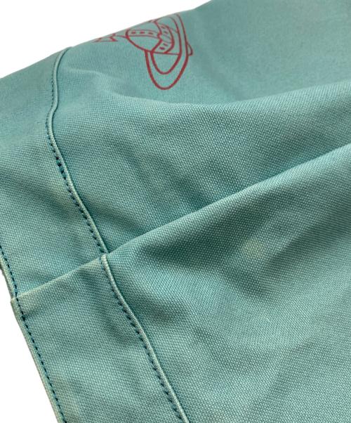 Vivienne Westwood（ヴィヴィアンウエストウッド）Vivienne Westwood (ヴィヴィアンウエストウッド) クライメイトレボリューションベア/トートバッグ/ヴィヴィアンウエストウッド グリーンの古着・服飾アイテム