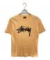 stussy（ステューシー）の古着「Tシャツ/ステューシー」｜オレンジ
