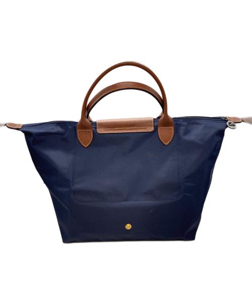 LONGCHAMP（ロンシャン）LONGCHAMP (ロンシャン) プリアージュ オリジナル M トップハンドルバッグ ネイビーの古着・服飾アイテム
