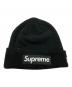 SUPREME（シュプリーム）の古着「BOXロゴニットキャップ/シュプリーム/ニューエラ」｜ブラック