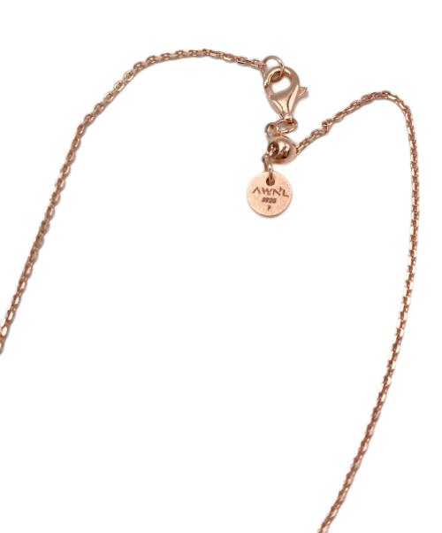 AWNL（オールウィニードイズラブ）AWNL (オールウィニードイズラブ) スウェーデンメテオライト ネックレス/オールウィニードイズラブ/SILVER925 ピンクの古着・服飾アイテム