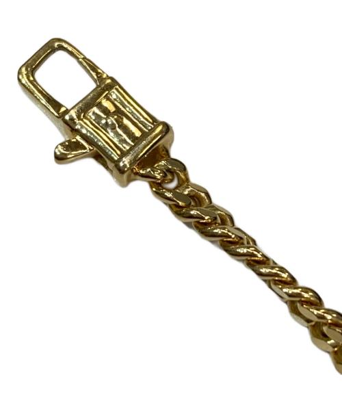 TOM WOOD（トムウッド）TOM WOOD (トムウッド) Curb Bracelet M Goldの古着・服飾アイテム