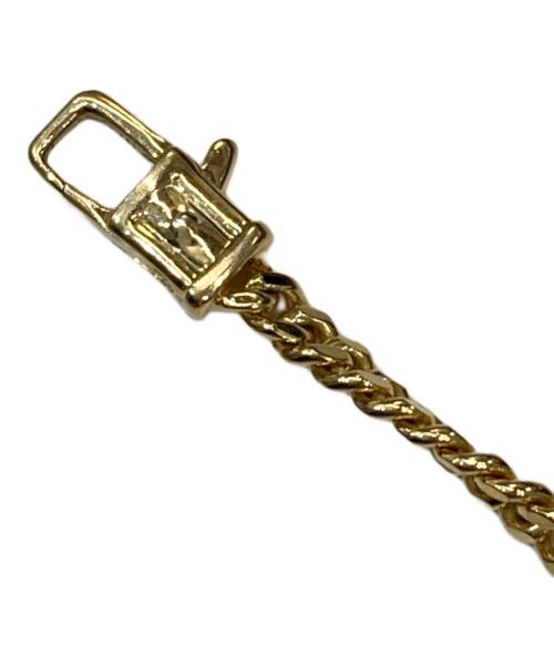 TOM WOOD（トムウッド）TOM WOOD (トムウッド) Curb Bracelet M Goldの古着・服飾アイテム