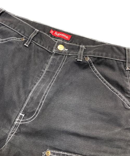 SUPREME（シュプリーム）SUPREME (シュプリーム) Double Knee Canvas Painter Pant ブラック サイズ:30の古着・服飾アイテム