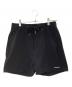 1PIU1UGUALE3 RELAX（ウノピゥウノウグァーレトレ リラックス）の古着「ハーフパンツ」｜ブラック
