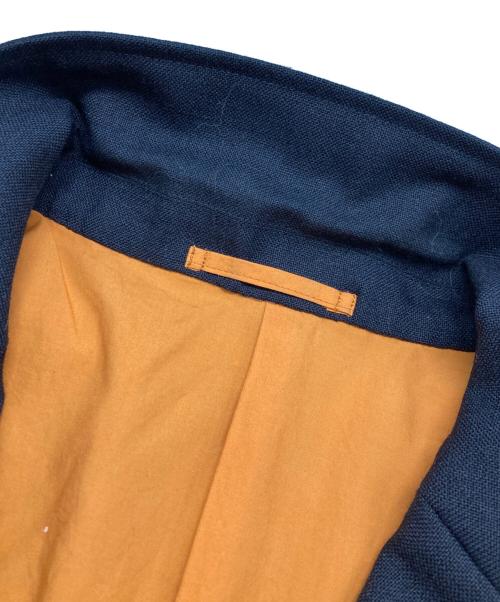 TOMORROW LAND（トゥモローランド）TOMORROW LAND (トゥモローランド) ウールホップサック 段返り3Bビッグブレザージャケット ネイビー サイズ:Sの古着・服飾アイテム