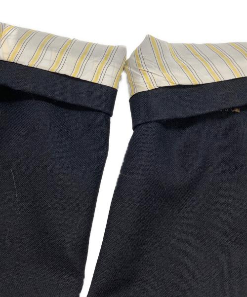 TOMORROW LAND（トゥモローランド）TOMORROW LAND (トゥモローランド) ウールホップサック 段返り3Bビッグブレザージャケット ネイビー サイズ:Sの古着・服飾アイテム