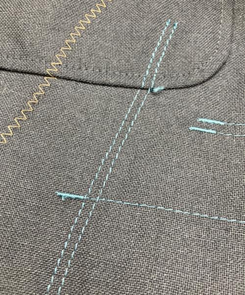 TOMORROW LAND（トゥモローランド）TOMORROW LAND (トゥモローランド) ウールホップサック 段返り3Bビッグブレザージャケット ネイビー サイズ:Sの古着・服飾アイテム