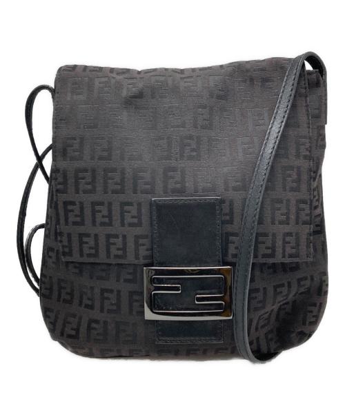 FENDI（フェンディ）FENDI (フェンディ) ズッキーノショルダーバッグ/フェンディ/2362 8BT075 JQ5 049 ブラックの古着・服飾アイテム