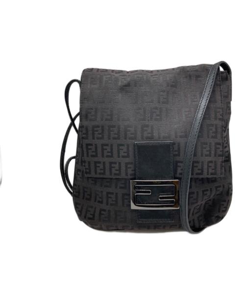 FENDI（フェンディ）FENDI (フェンディ) ズッキーノショルダーバッグ/フェンディ/2362 8BT075 JQ5 049 ブラックの古着・服飾アイテム