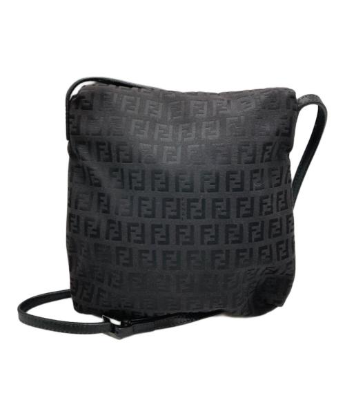 FENDI（フェンディ）FENDI (フェンディ) ズッキーノショルダーバッグ/フェンディ/2362 8BT075 JQ5 049 ブラックの古着・服飾アイテム