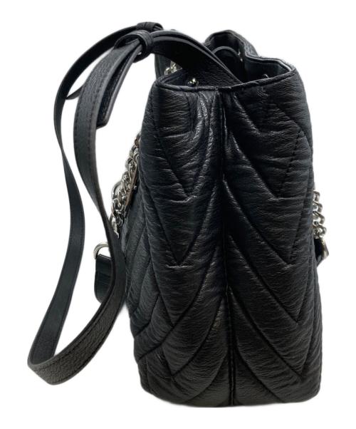 ARMANI EXCHANGE（アルマーニ エクスチェンジ）ARMANI EXCHANGE (アルマーニ エクスチェンジ) ハンドバッグ/アルマーニ エクスチェンジ ブラックの古着・服飾アイテム