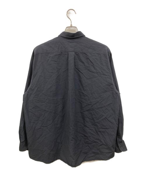 COMOLI（コモリ）COMOLI (コモリ) コモリシャツ/長袖シャツ/コモリ/X01-02001 ブラック サイズ:3の古着・服飾アイテム