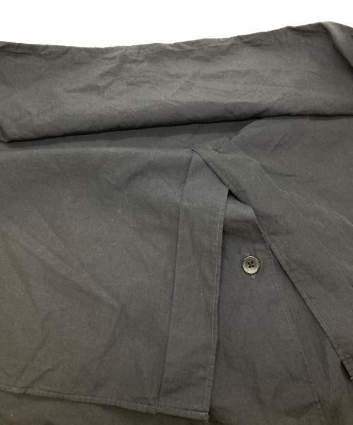 COMOLI（コモリ）COMOLI (コモリ) コモリシャツ/長袖シャツ/コモリ/X01-02001 ブラック サイズ:3の古着・服飾アイテム