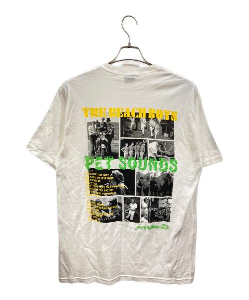 stussy（ステューシー）stussy (ステューシー) プリントTシャツ/ステューシー/The Beach Boys ホワイト サイズ:Mの古着・服飾アイテム
