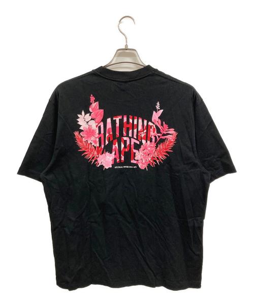 A BATHING APE（ア ベイシング エイプ）A BATHING APE (ア ベイシング エイプ) ロゴプリントTシャツ/ア ベイシング エイプ/001TEK301324M ブラック サイズ:Mの古着・服飾アイテム