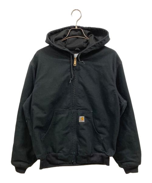CarHartt（カーハート）CarHartt (カーハート) アクティブパーカー/フーデッドジャケット/カーハート/J131 BLK/made in USA  ブラック サイズ:Ｍの古着・服飾アイテム