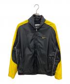 NIKEナイキ）の古着「ヴィンテージジャケット/ナイキ」｜ブラック×イエロー