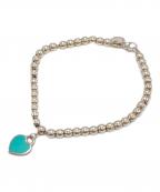 TIFFANY & Co.ティファニー）の古着「リターントゥティファニー/ブルーハートブレスレット/ティファニー/SILVER925」
