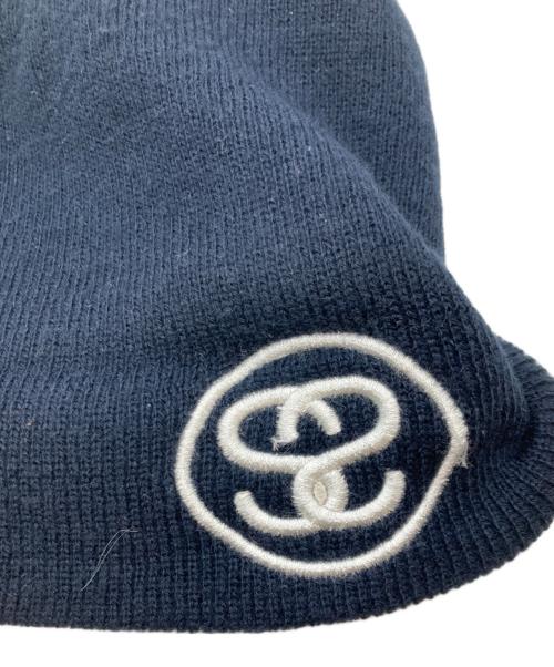 stussy（ステューシー）stussy (ステューシー) ニット帽/ステューシー ネイビーの古着・服飾アイテム