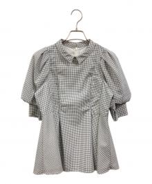 CELFORD（セルフォード）の古着「パフスリーブブラウス/セルフォード/CWFB231016」｜グレー