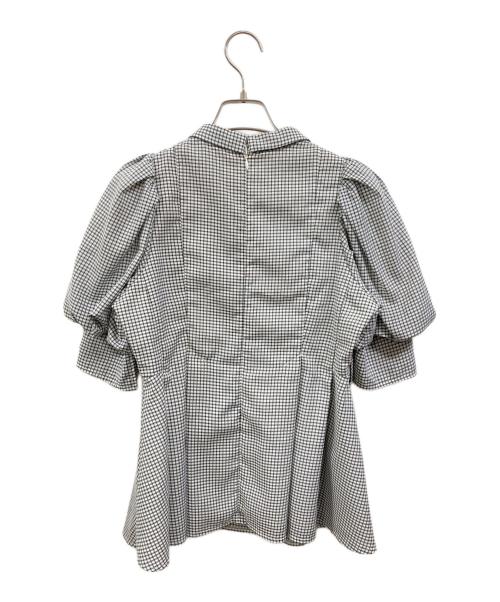CELFORD（セルフォード）CELFORD (セルフォード) パフスリーブブラウス/セルフォード/CWFB231016 グレー サイズ:Mの古着・服飾アイテム